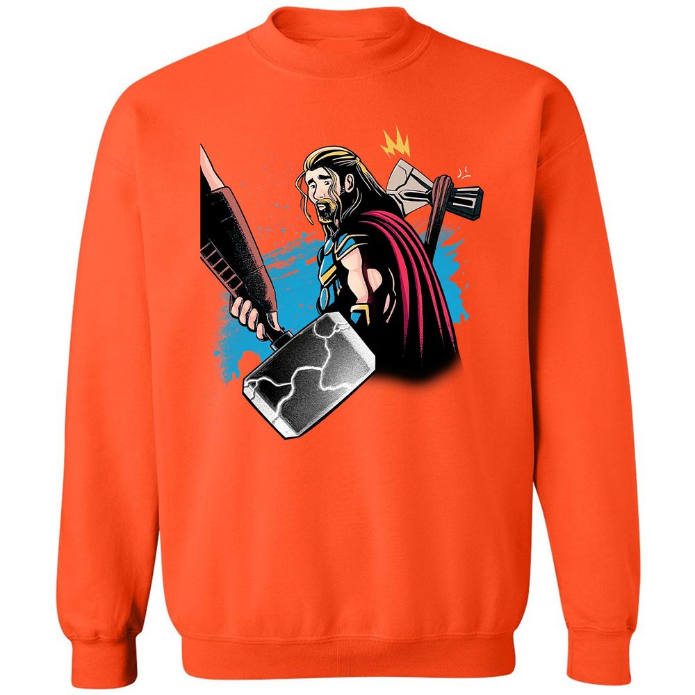 Classic Unisex Sweatshirt - 81FTLT7T - Orange - 10