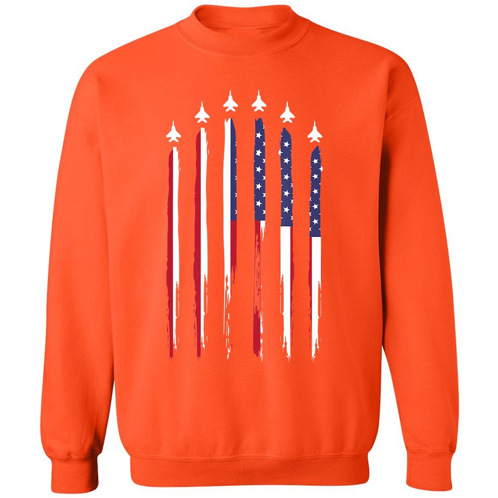 Classic Unisex Sweatshirt - ZY1VUAWL - Orange - 10