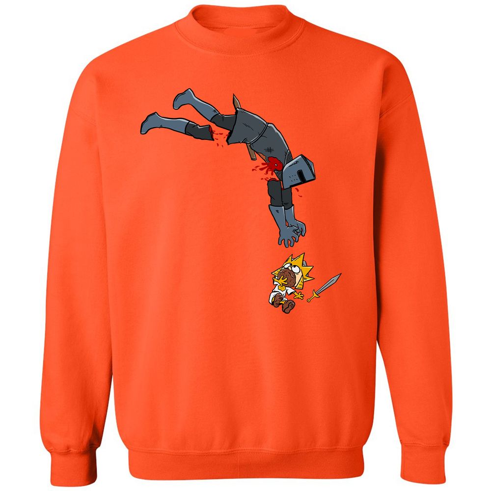 Classic Unisex Sweatshirt - KQ6S8FH8 - Orange - 10