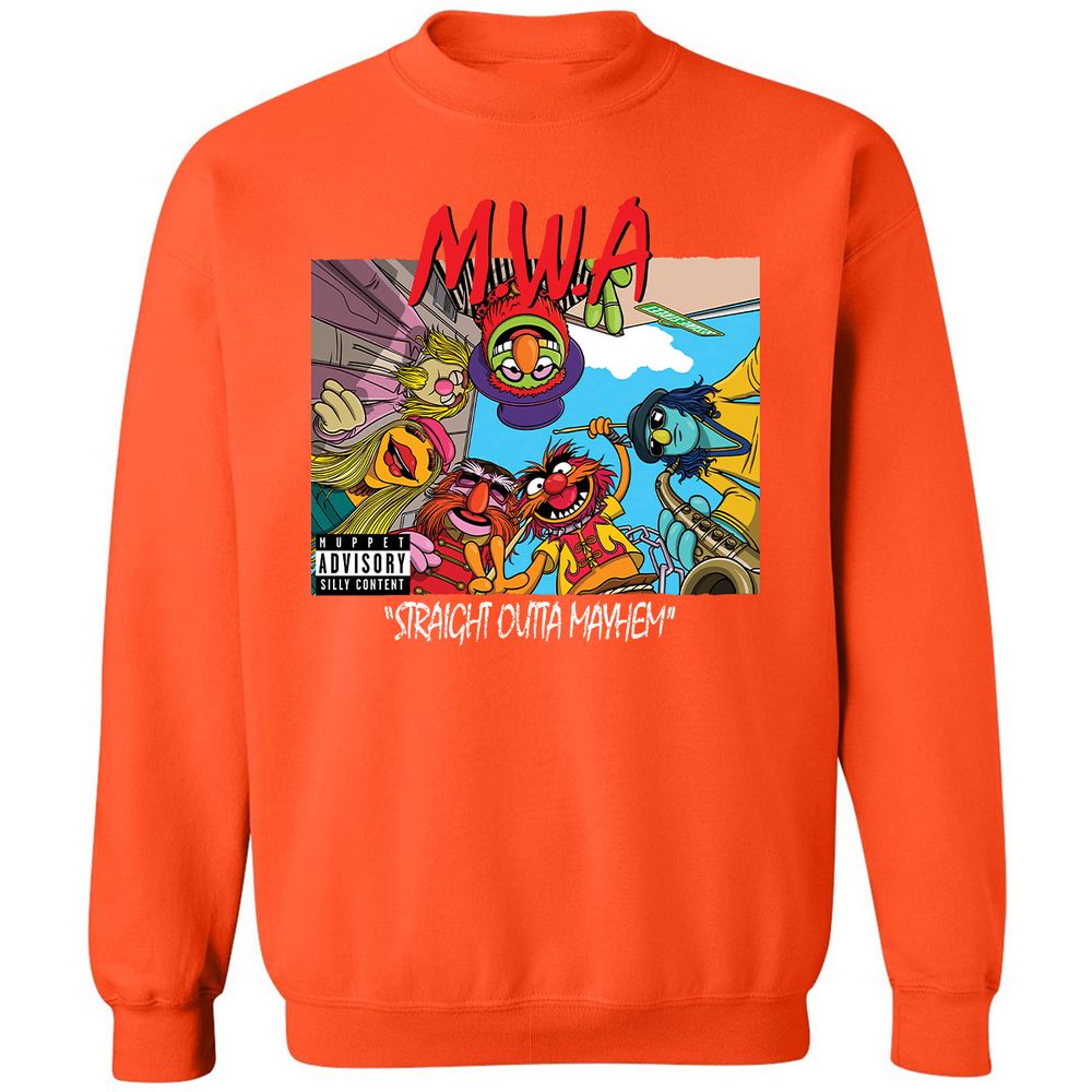Classic Unisex Sweatshirt - Q4KQ2KSG - Orange - 10