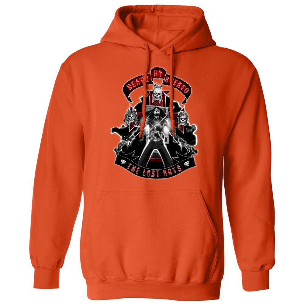 Classic Unisex Hoodie - 9Q425BVH - Orange - 10