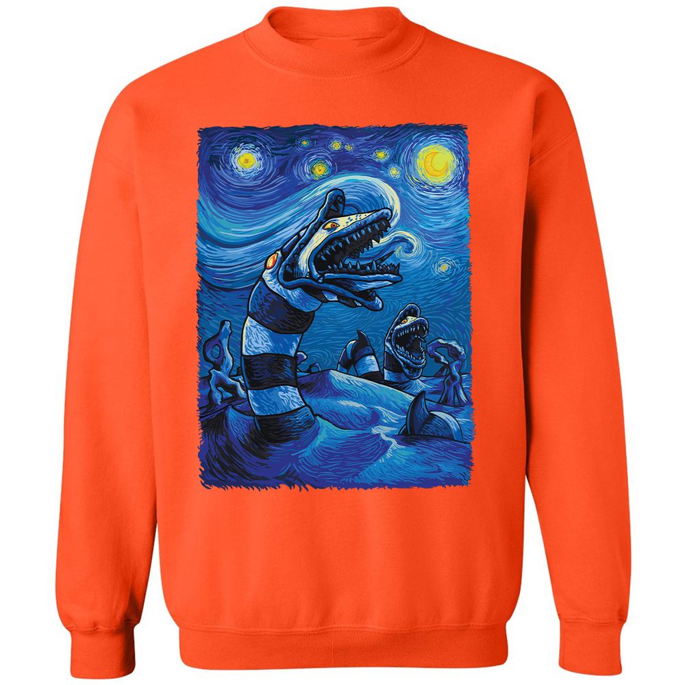 Classic Unisex Sweatshirt - WNYMVFX6 - Orange - 10