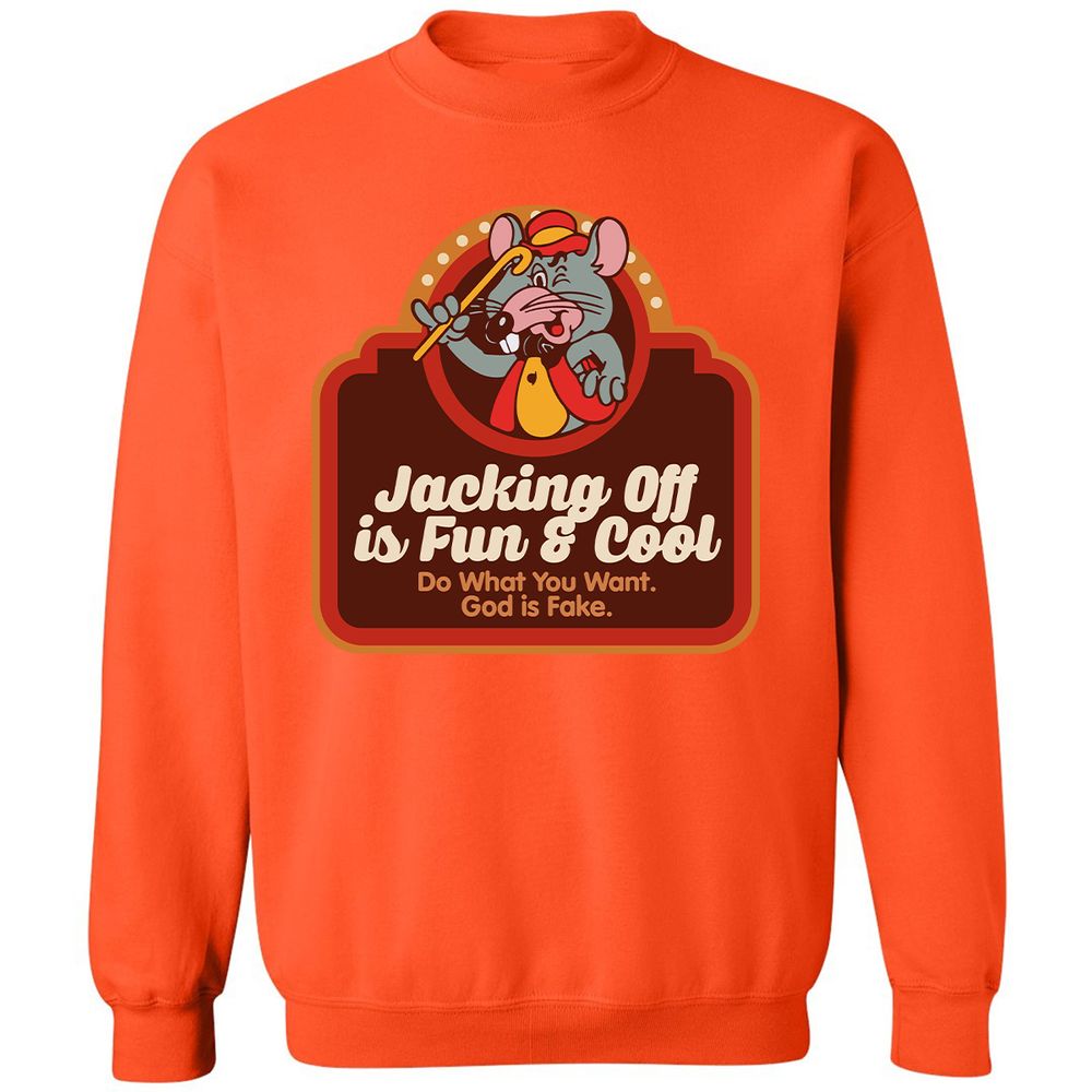 Classic Unisex Sweatshirt - MQ99NB4K - Orange - 10