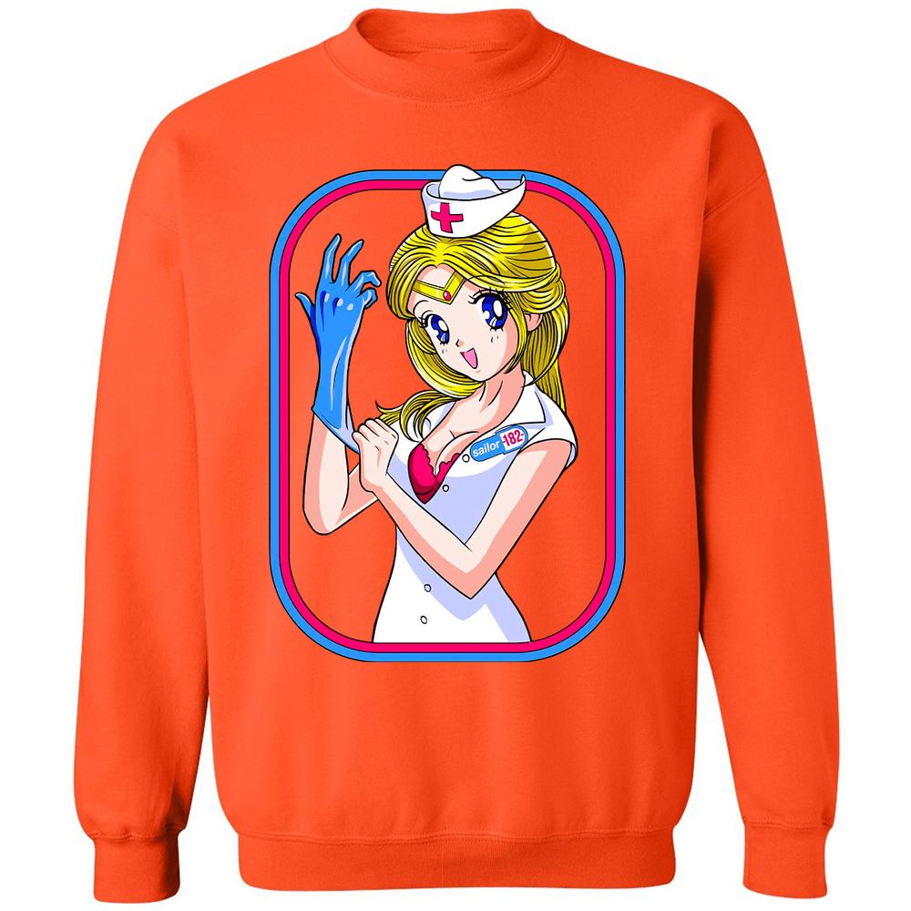 Classic Unisex Sweatshirt - YGB5FL96 - Orange - 10