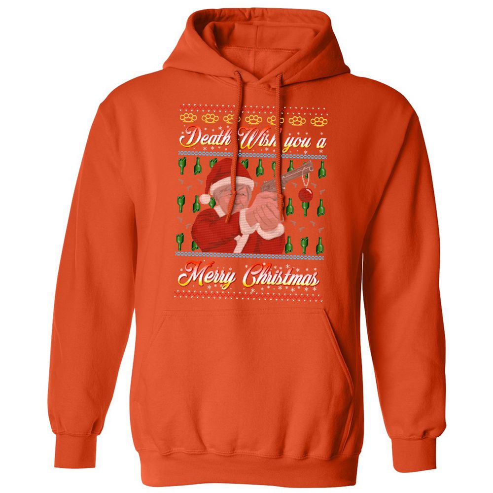 Classic Unisex Hoodie - EZW1EWDZ - Orange - 10