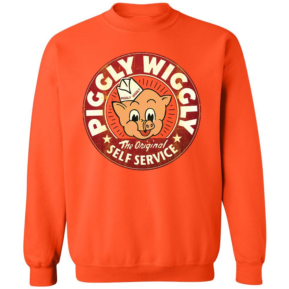 Classic Unisex Sweatshirt - LH272YV9 - Orange - 10