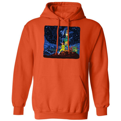 Classic Unisex Hoodie - J1SGW9T6 - Orange - 10