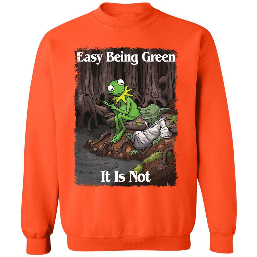 Classic Unisex Sweatshirt - LXVK1M3X - Orange - 10