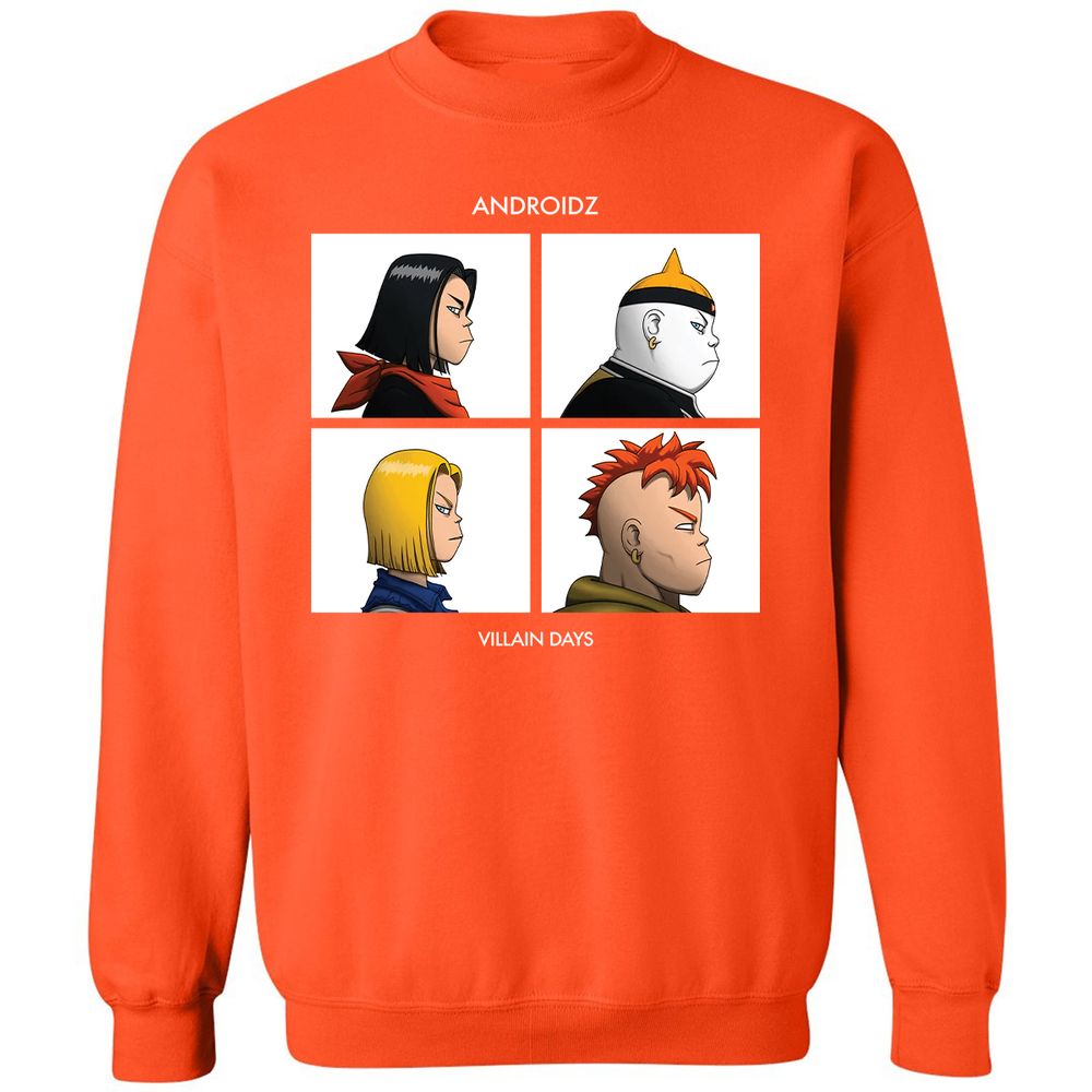 Classic Unisex Sweatshirt - 4ZNV3P7L - Orange - 10