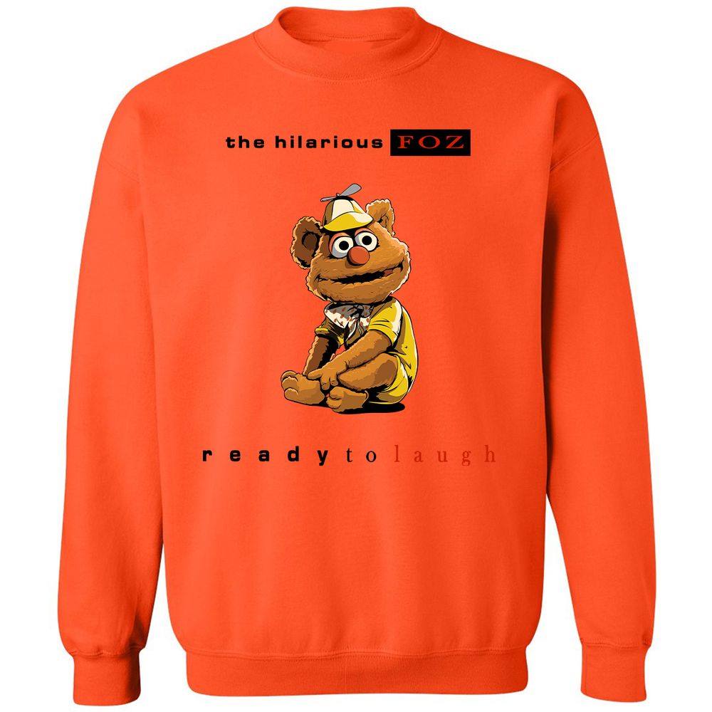 Classic Unisex Sweatshirt - 5HVZQ6KN - Orange - 10