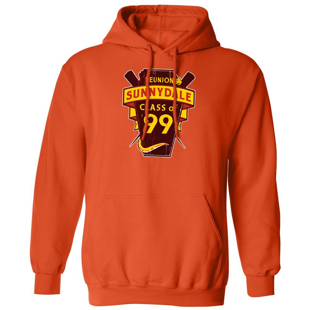 Classic Unisex Hoodie - 7F7U4AWT - Orange - 10