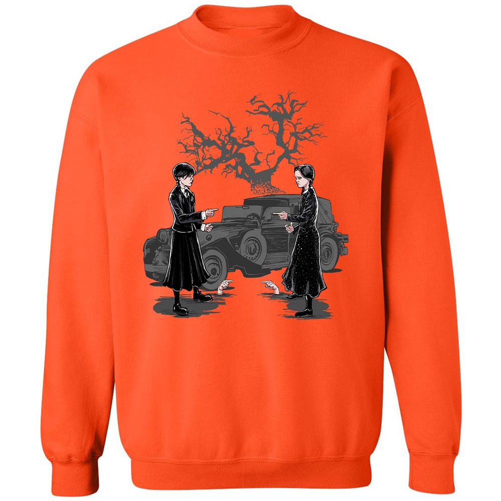 Classic Unisex Sweatshirt - JVBWS844 - Orange - 10