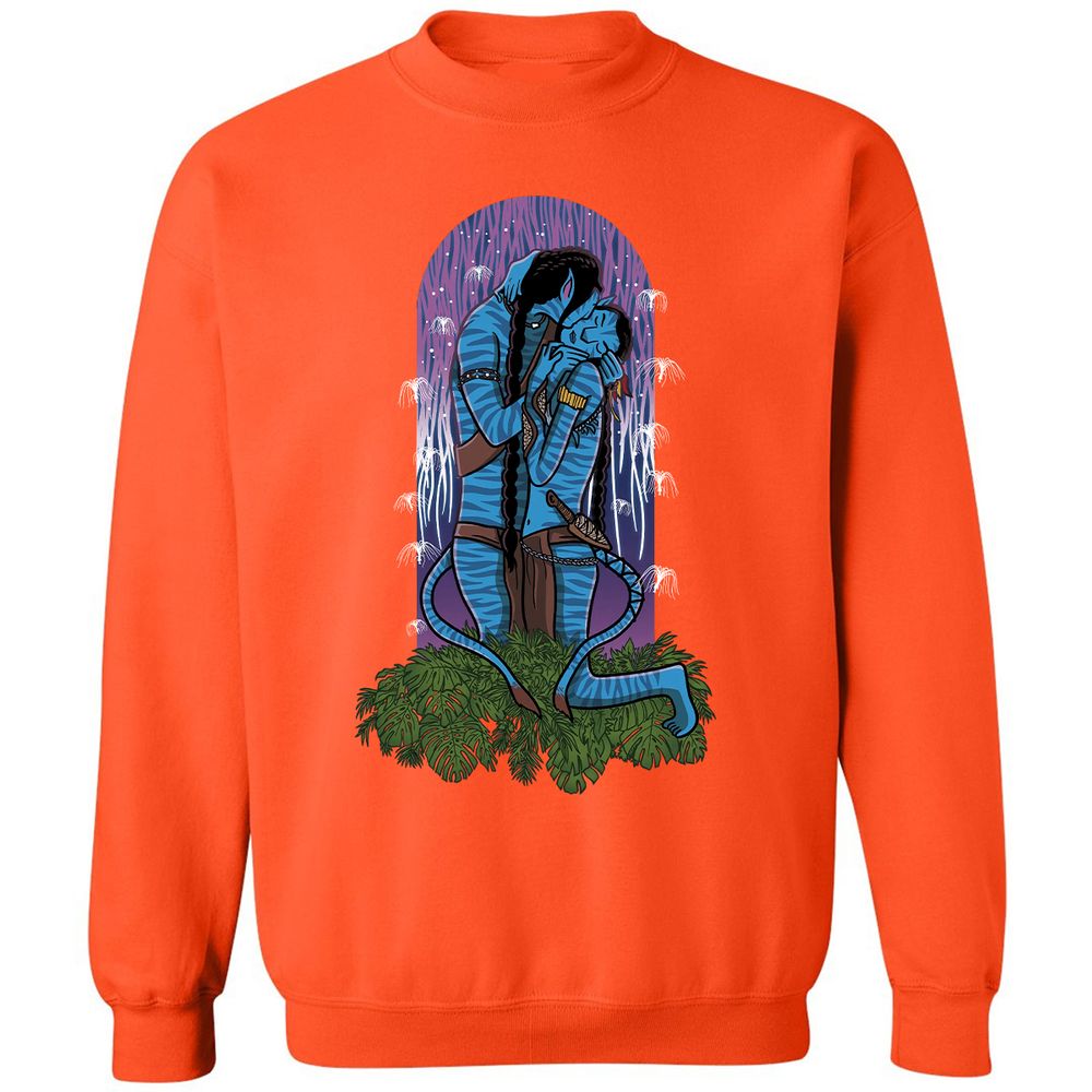 Classic Unisex Sweatshirt - TZXKM55P - Orange - 10