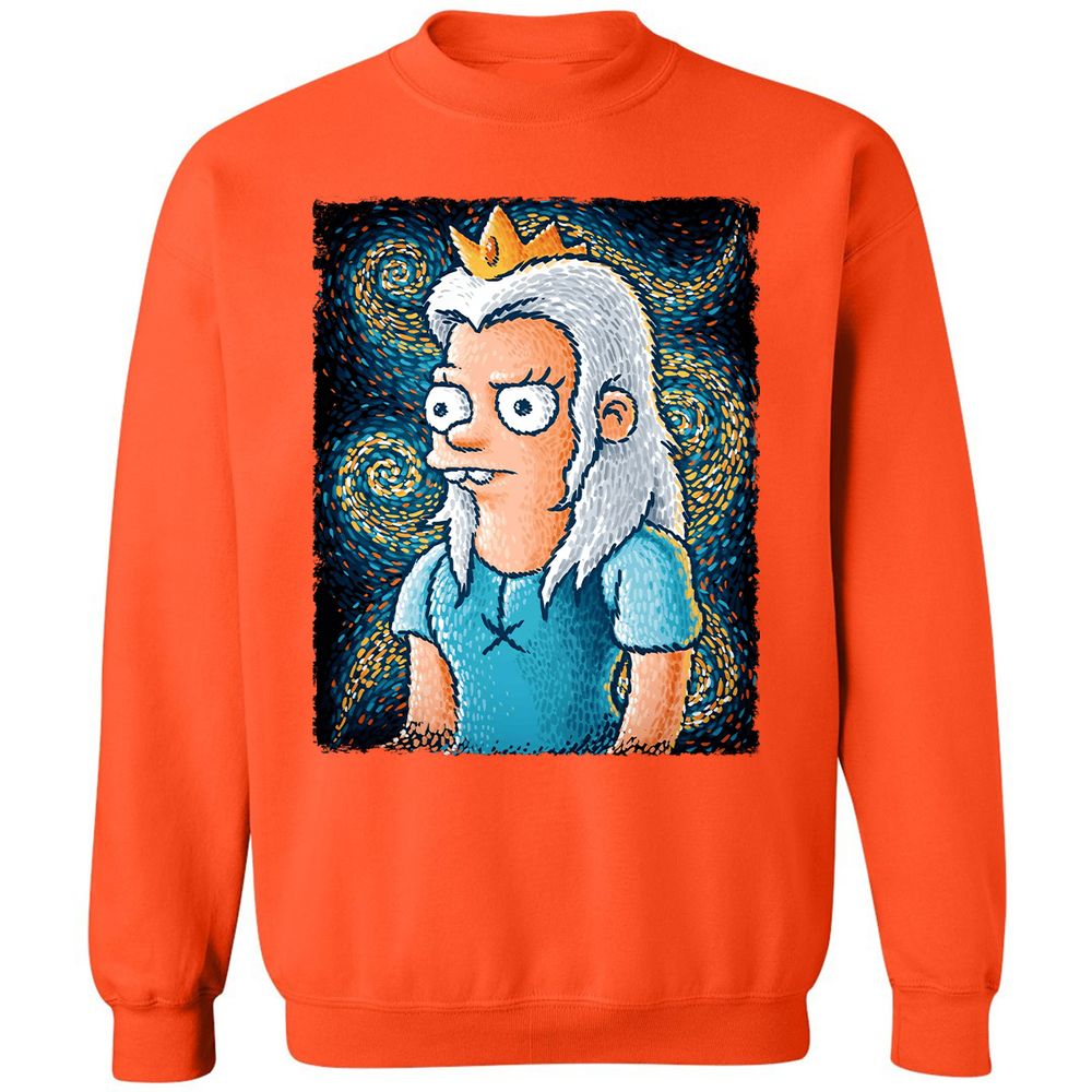 Classic Unisex Sweatshirt - Z2M7W8ZE - Orange - 10