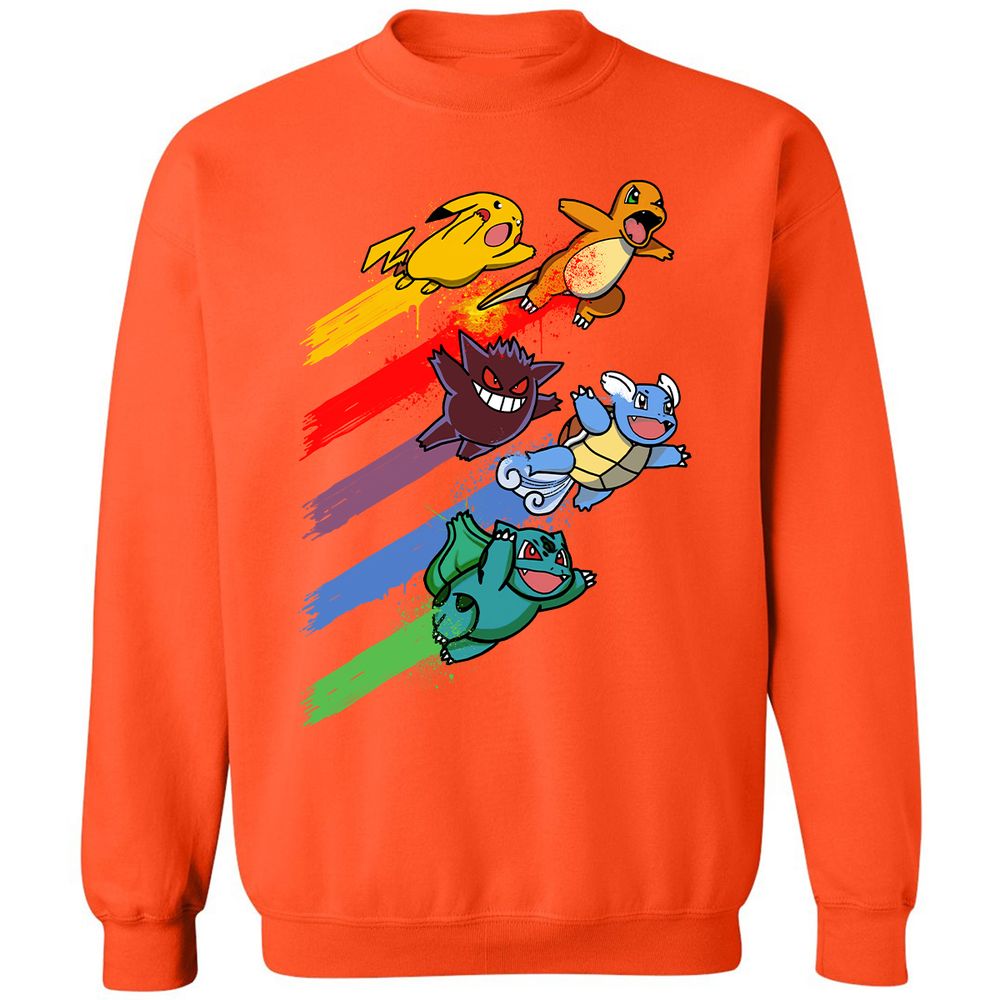 Classic Unisex Sweatshirt - 924715SQ - Orange - 10