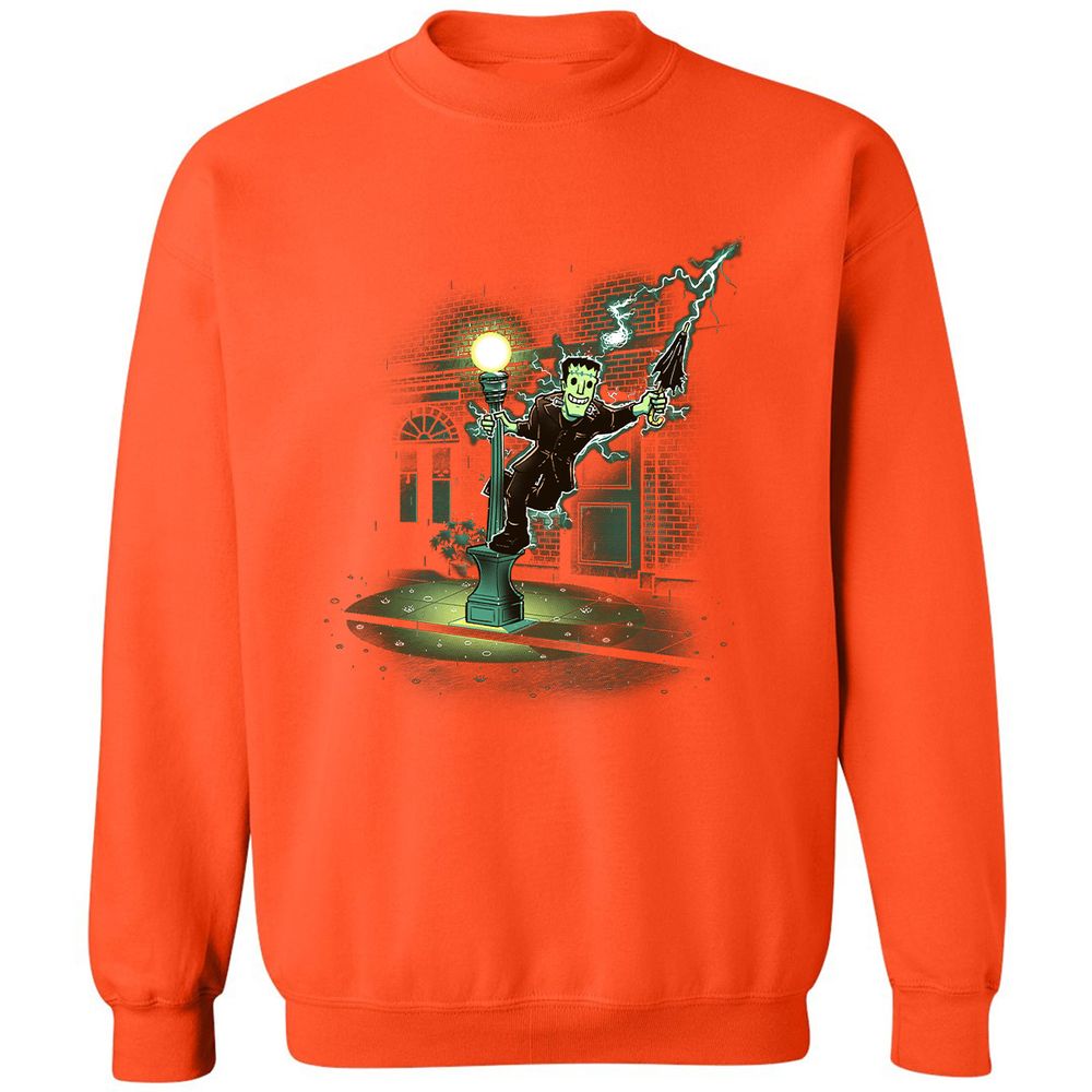 Classic Unisex Sweatshirt - 8N55ZRTX - Orange - 10