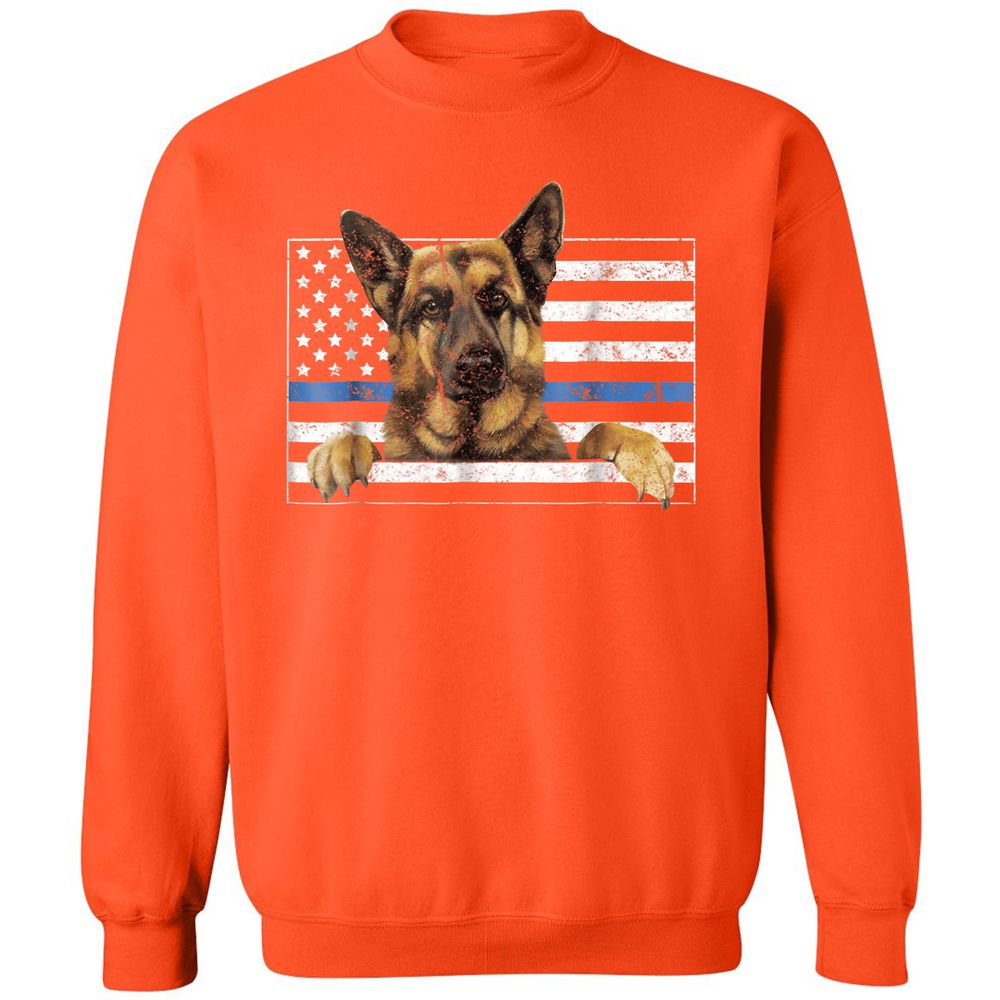 Classic Unisex Sweatshirt - 58V56WAX - Orange - 10