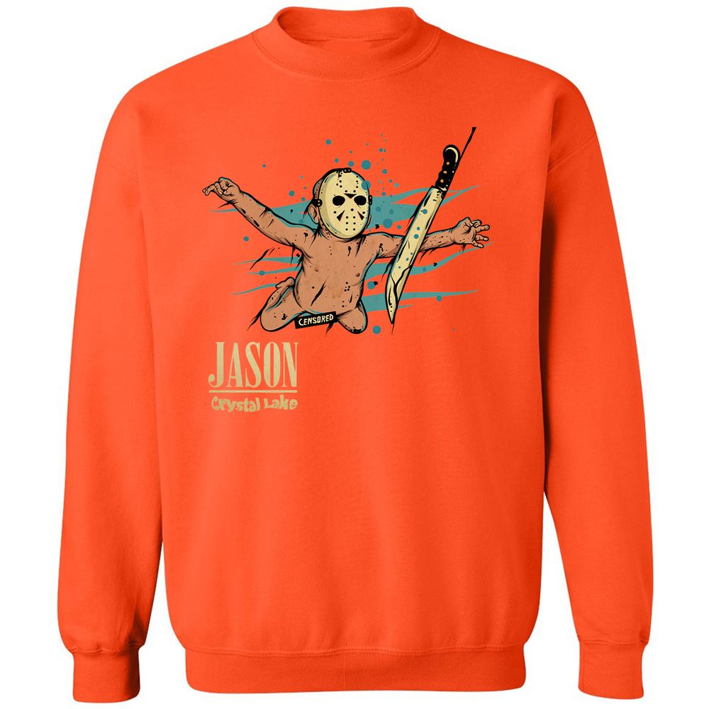 Classic Unisex Sweatshirt - D2NUNH6A - Orange - 10
