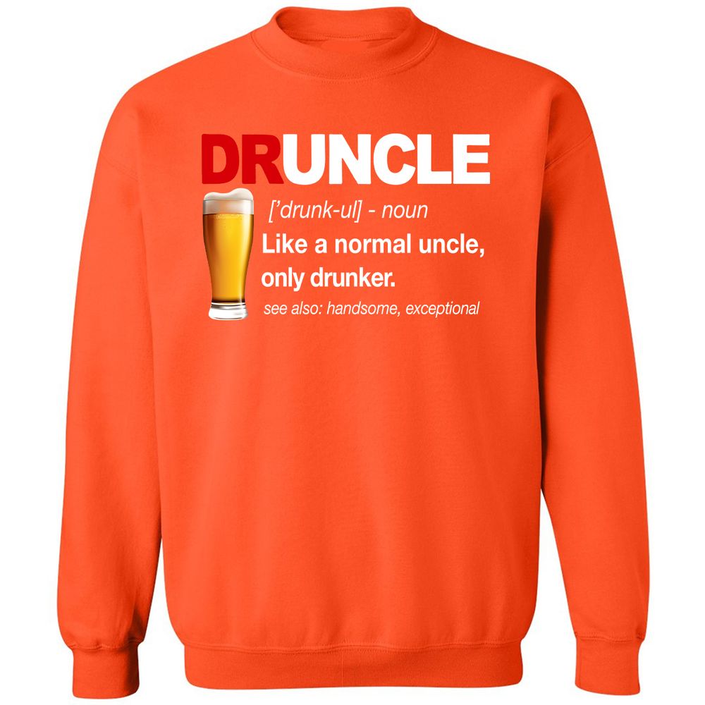Classic Unisex Sweatshirt - X4LRG9L2 - Orange - 10
