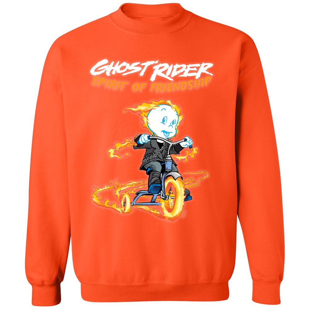 Classic Unisex Sweatshirt - HKMZ1F69 - Orange - 10