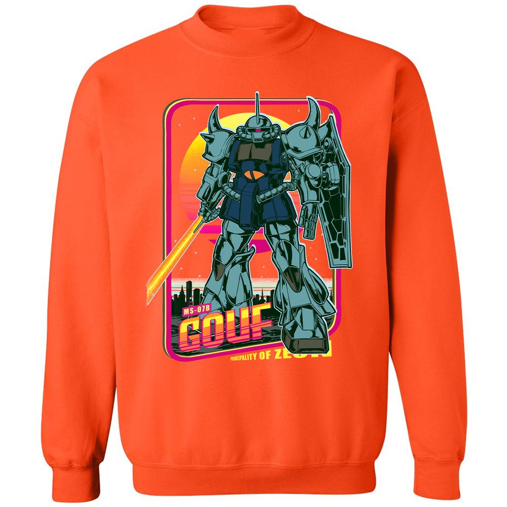 Classic Unisex Sweatshirt - VX2FJ48T - Orange - 10