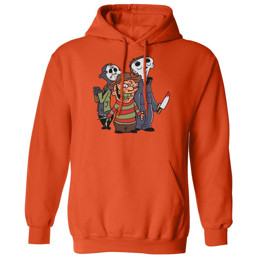 Classic Unisex Hoodie - DJEGFKGT - Orange - 10