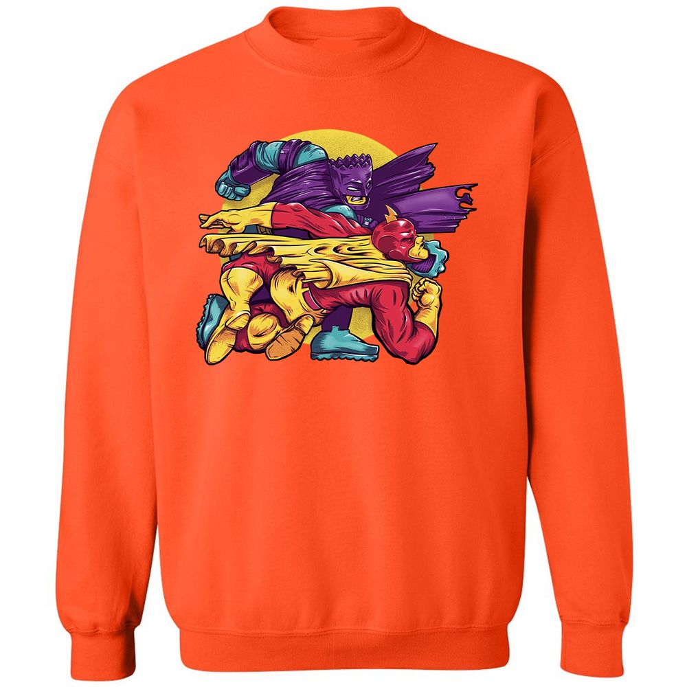 Classic Unisex Sweatshirt - HTL7LAMK - Orange - 10