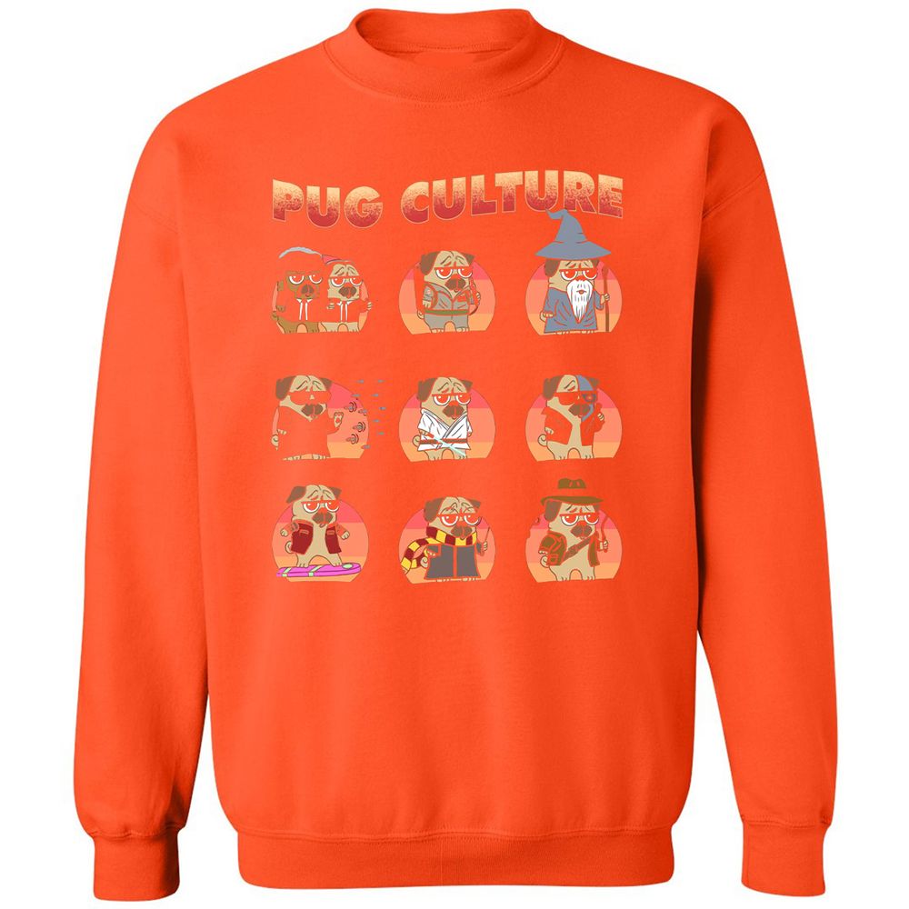 Classic Unisex Sweatshirt - VA42TRNH - Orange - 10