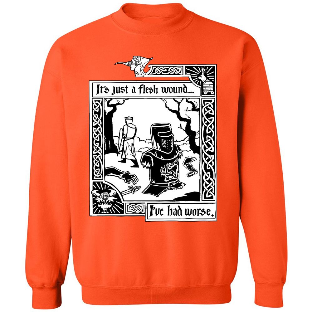 Classic Unisex Sweatshirt - 692L9YA9 - Orange - 10
