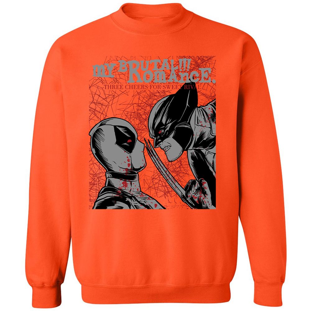 Classic Unisex Sweatshirt - J1SXTQ68 - Orange - 10