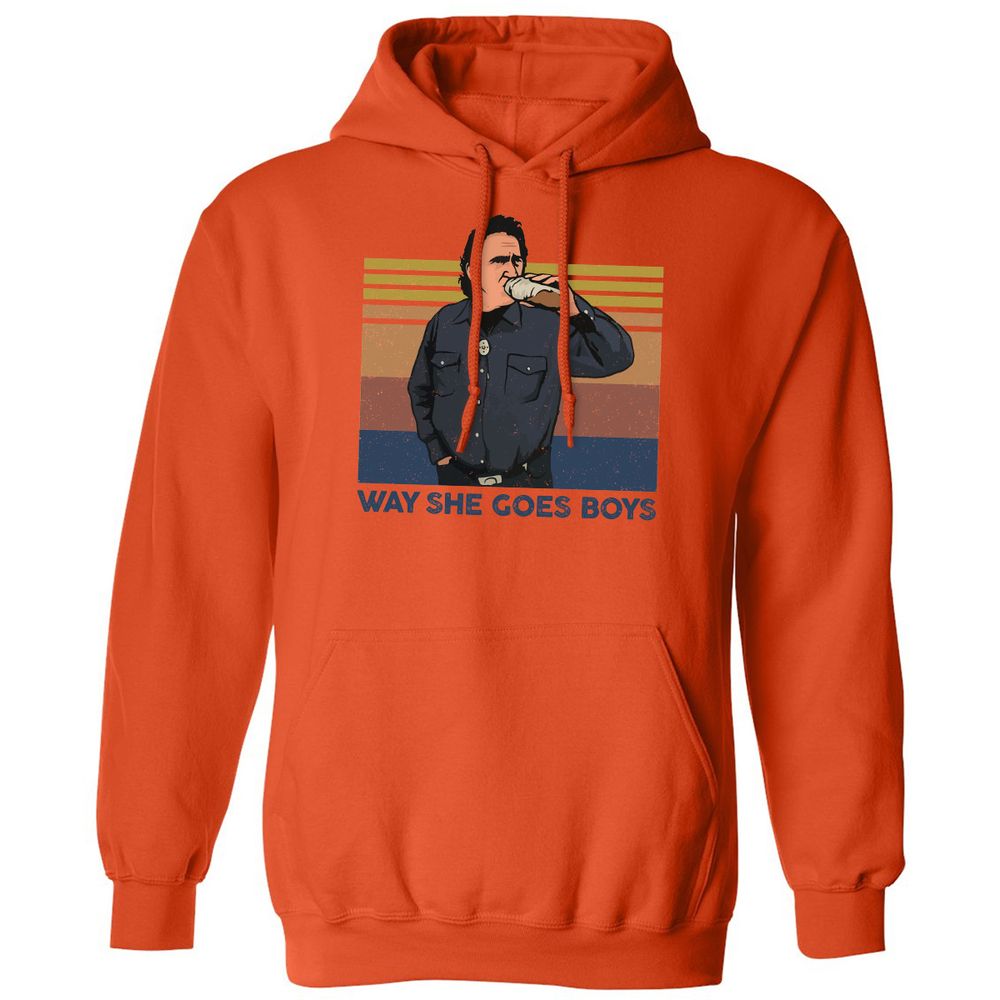 Classic Unisex Hoodie - N2AKRLYE - Orange - 10