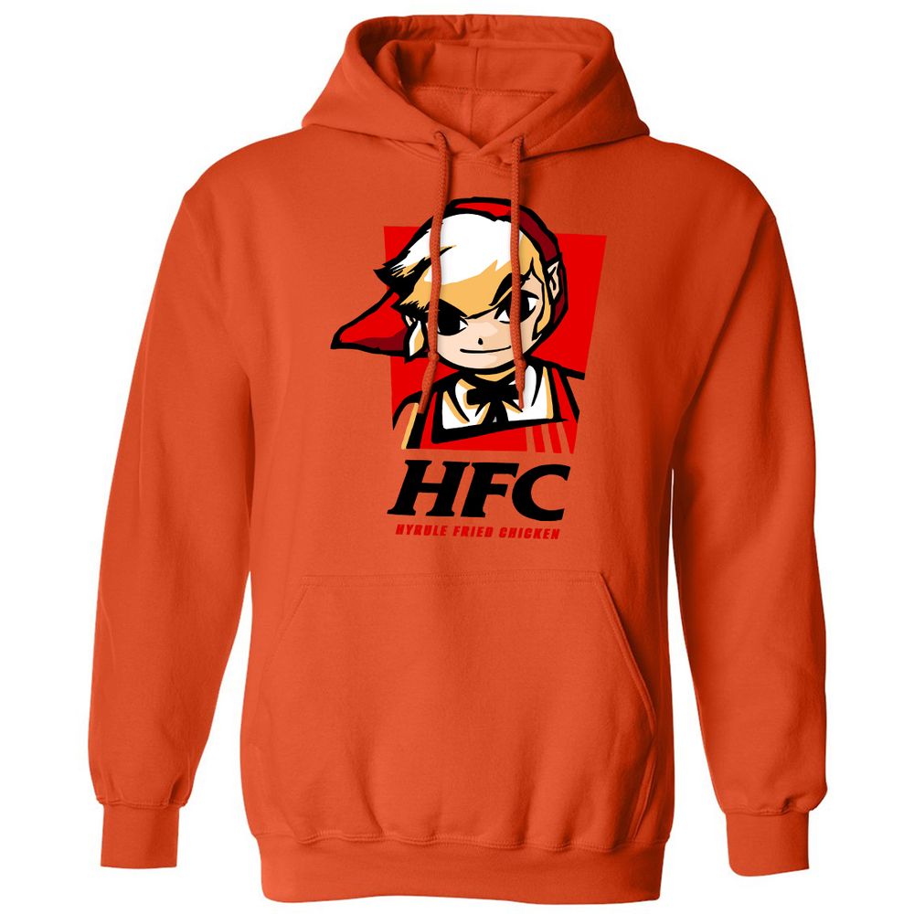 Classic Unisex Hoodie - DYUKZ54D - Orange - 10