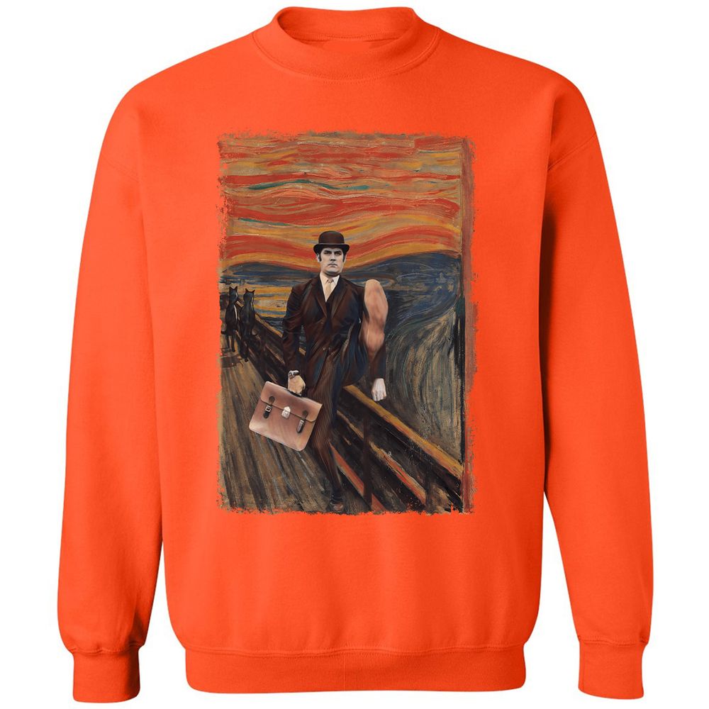 Classic Unisex Sweatshirt - VGW6EHD4 - Orange - 10