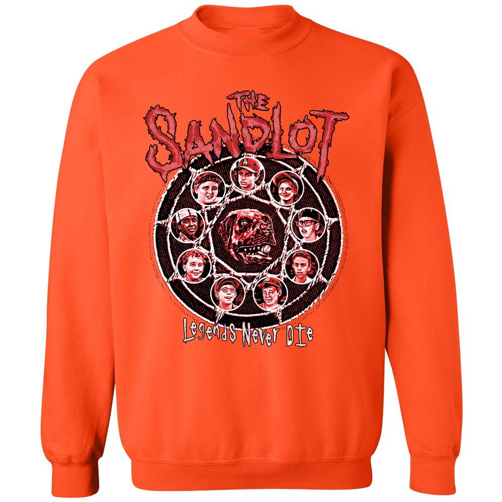 Classic Unisex Sweatshirt - DHJWA7NZ - Orange - 10