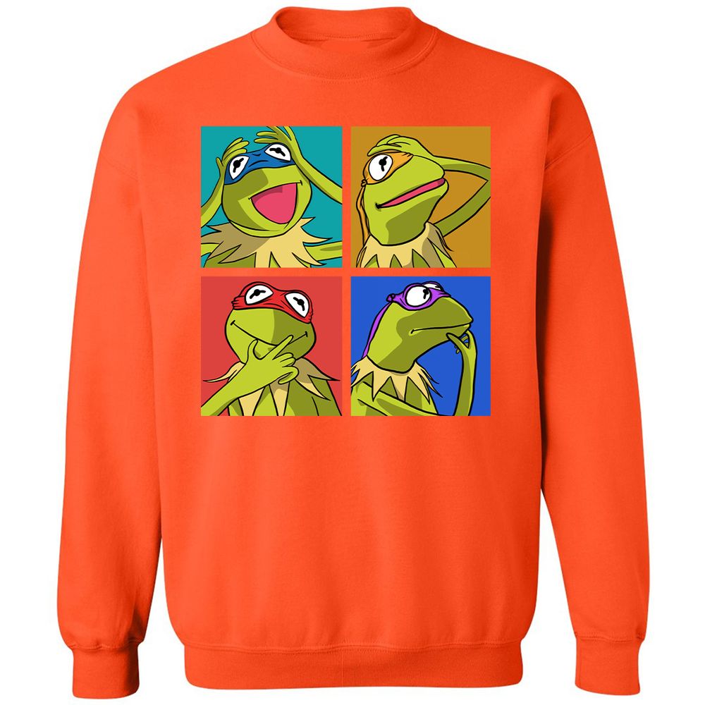 Classic Unisex Sweatshirt - 7WZ7LBVK - Orange - 10