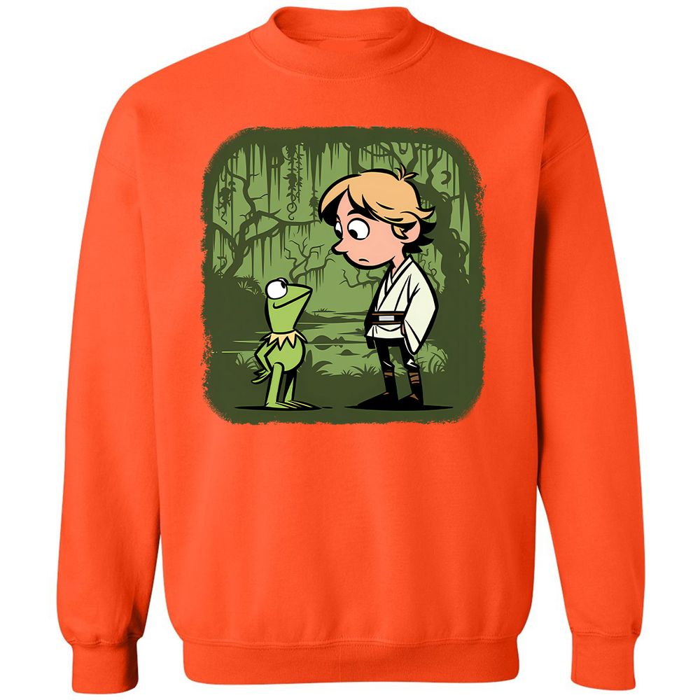 Classic Unisex Sweatshirt - A3Y5TYWE - Orange - 10