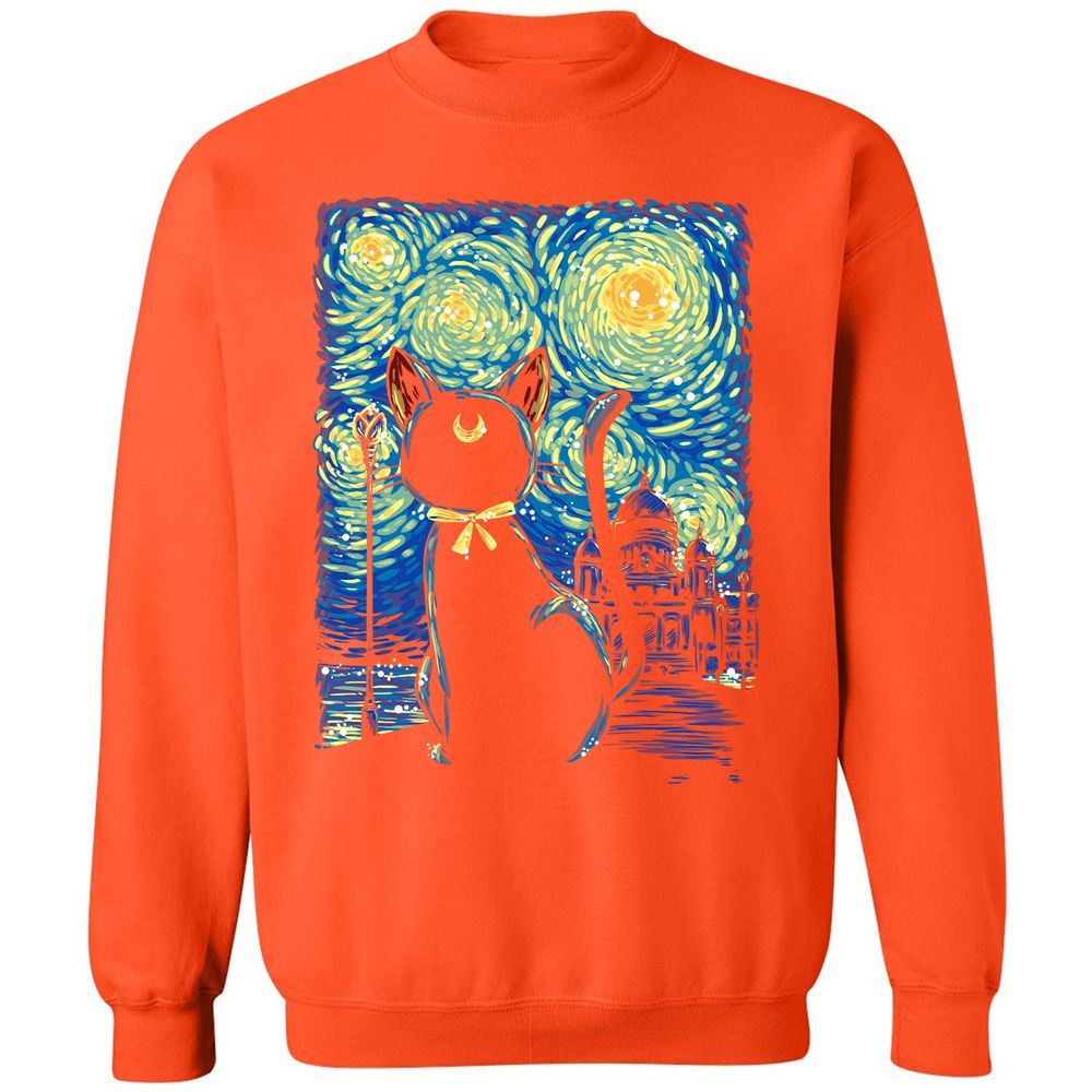 Classic Unisex Sweatshirt - QLCSJSCM - Orange - 10