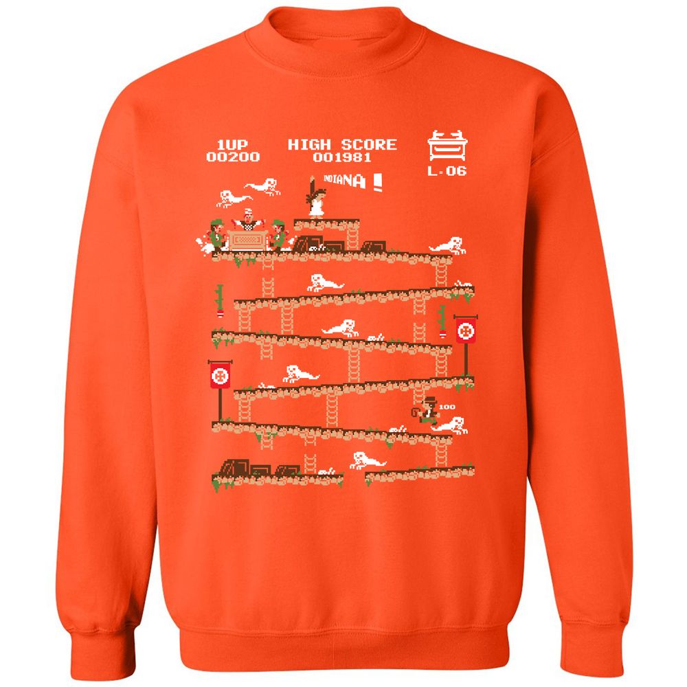 Classic Unisex Sweatshirt - M6RMR5CH - Orange - 10