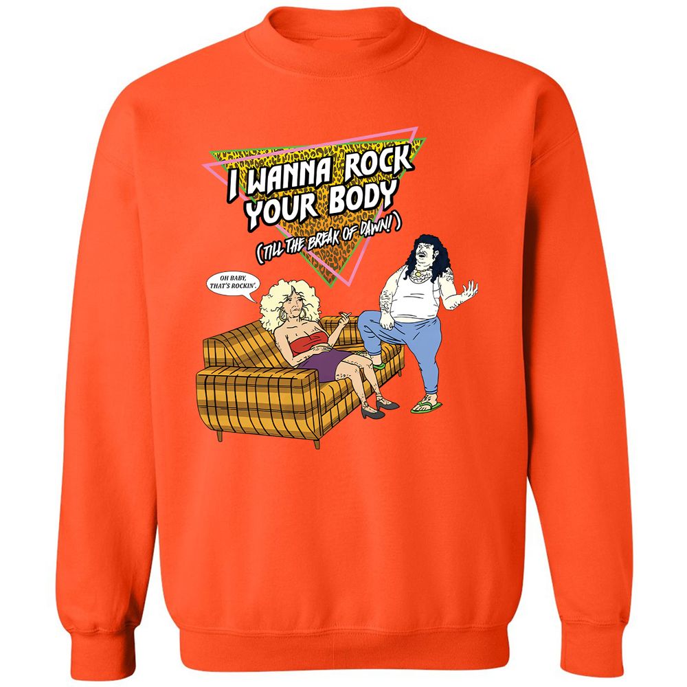 Classic Unisex Sweatshirt - 87ATKA1N - Orange - 10