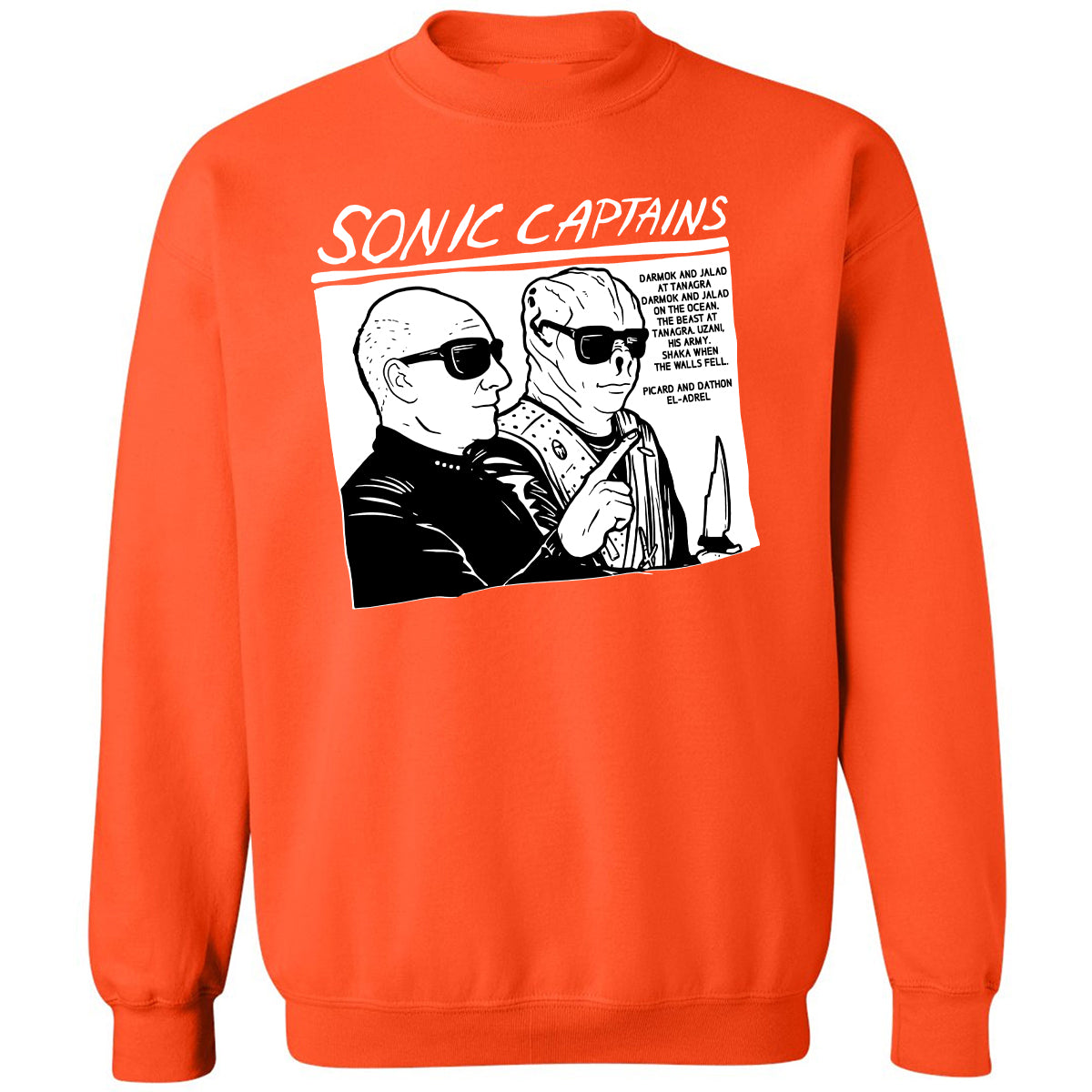 Classic Unisex Sweatshirt - SKPPLZ5N - Orange - 10