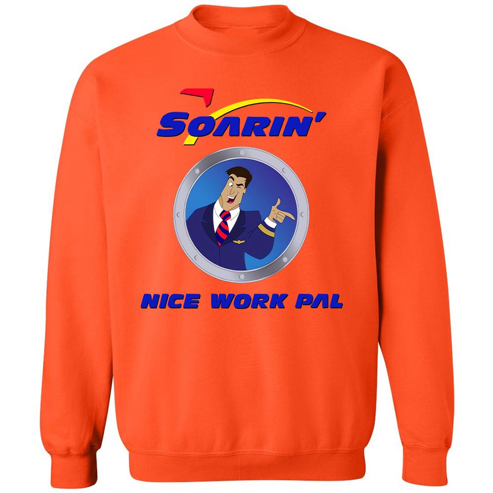 Classic Unisex Sweatshirt - HLXFVLHV - Orange - 10