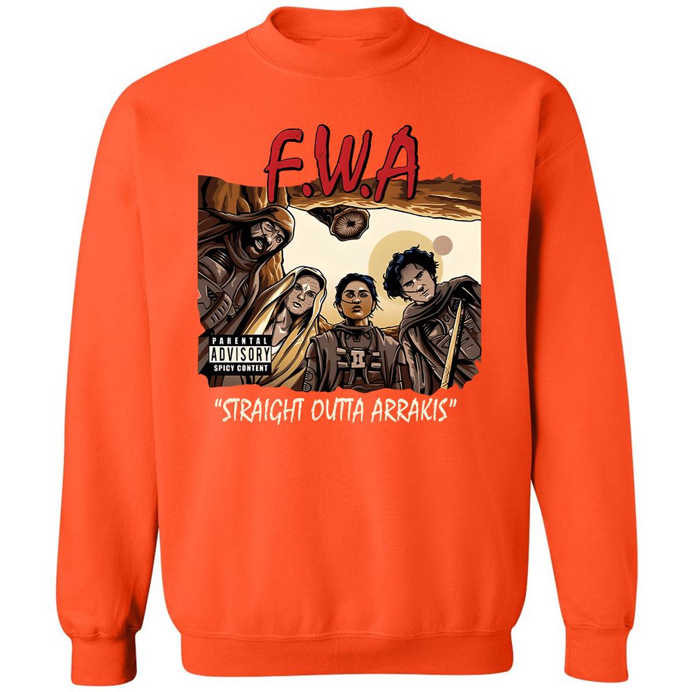 Classic Unisex Sweatshirt - 4J9UPLGL - Orange - 10