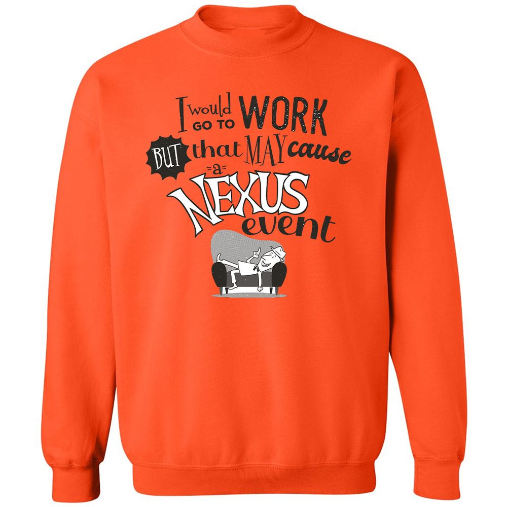 Classic Unisex Sweatshirt - ML9L2T4X - Orange - 10