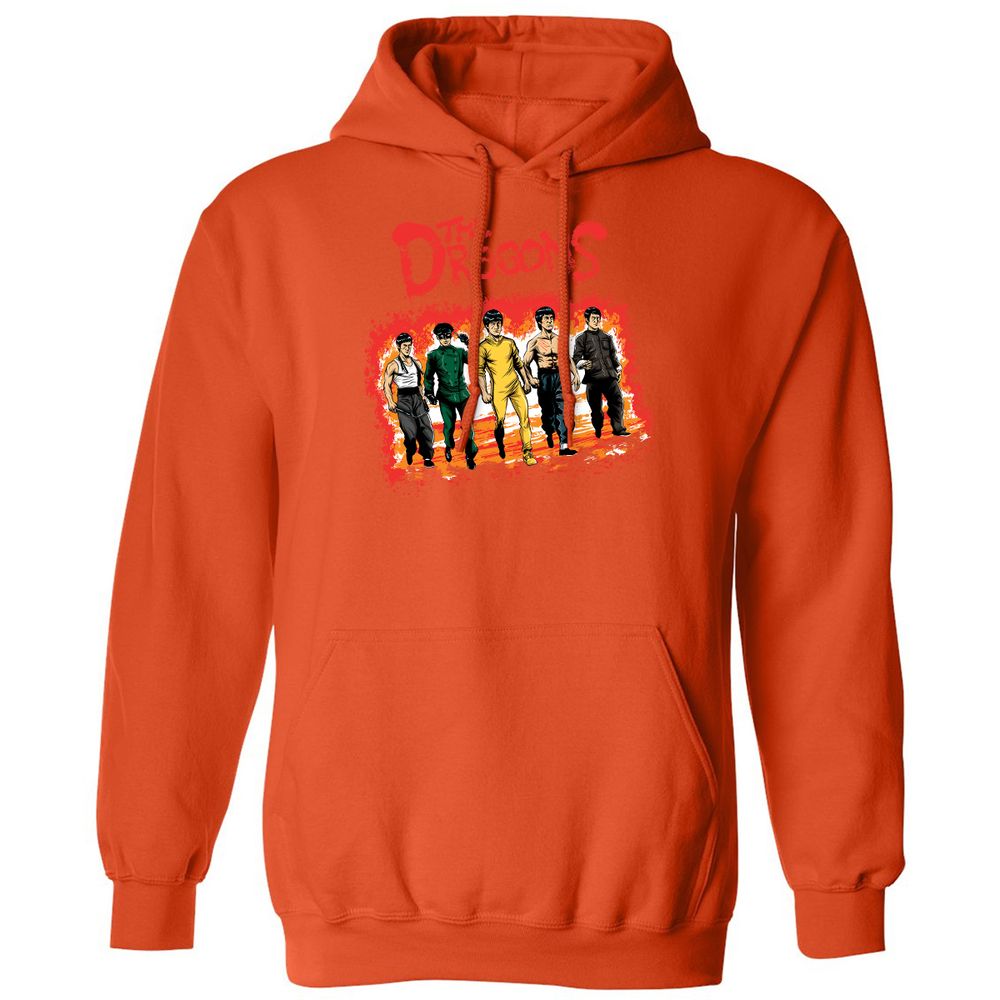 Classic Unisex Hoodie - 1YZ2SXLW - Orange - 10