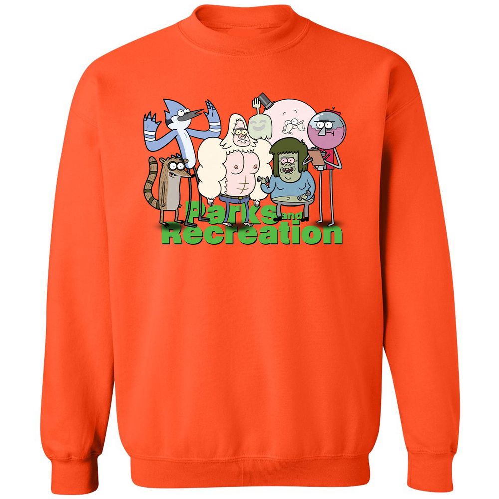 Classic Unisex Sweatshirt - Y7VKN3UW - Orange - 10