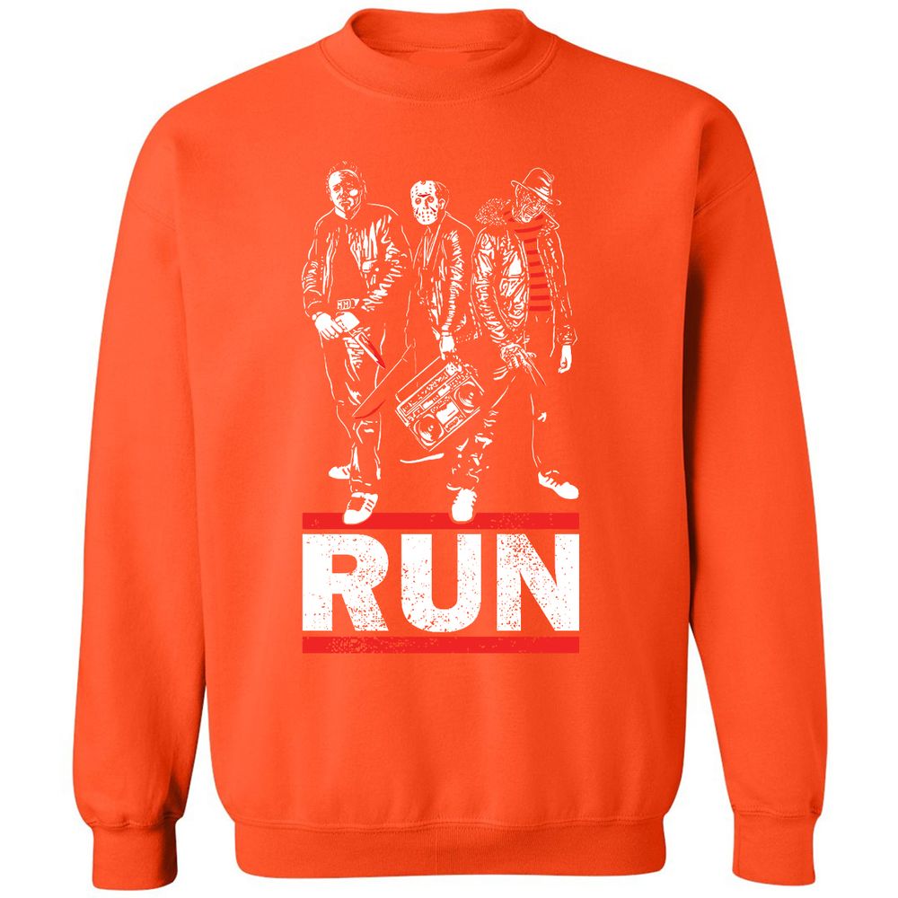 Classic Unisex Sweatshirt - A3AMFTB3 - Orange - 10