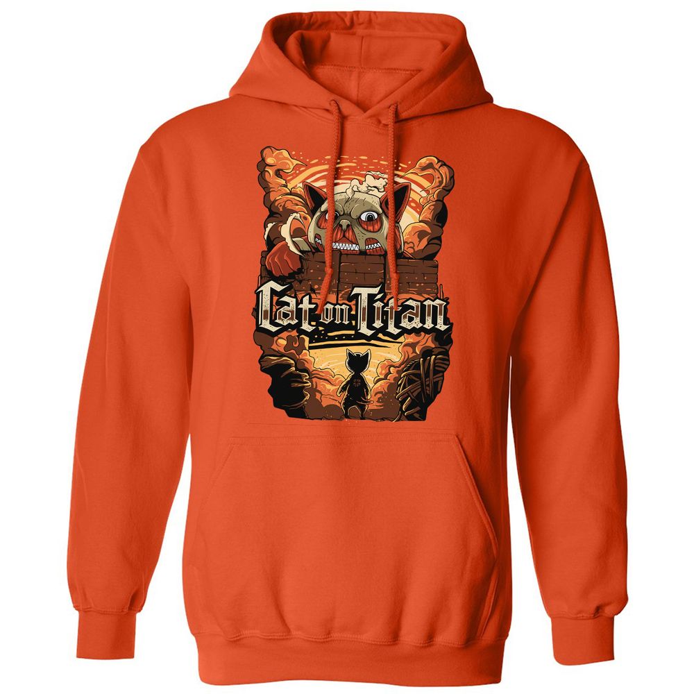 Classic Unisex Hoodie - RVMUNV3T - Orange - 10