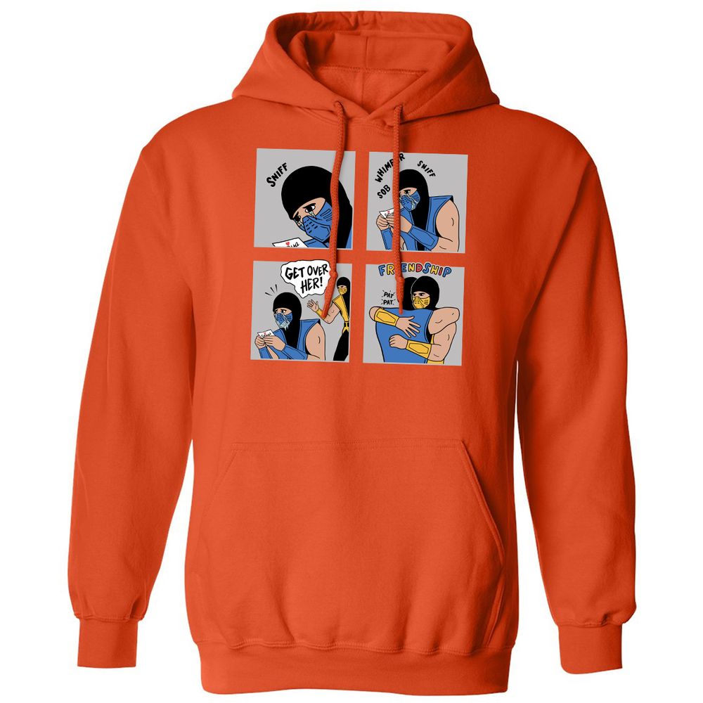 Classic Unisex Hoodie - LPBCG22E - Orange - 10