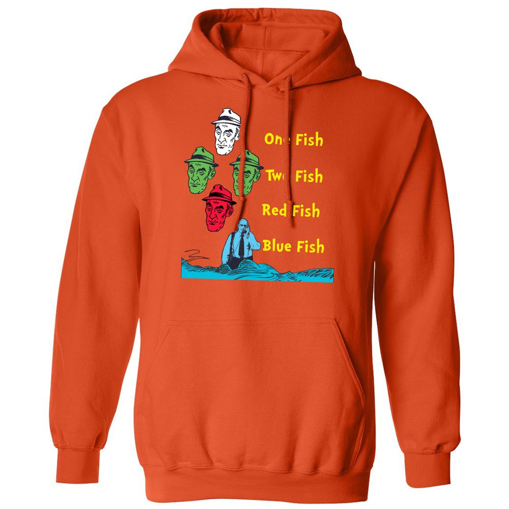 Classic Unisex Hoodie - R6EKPKEQ - Orange - 10