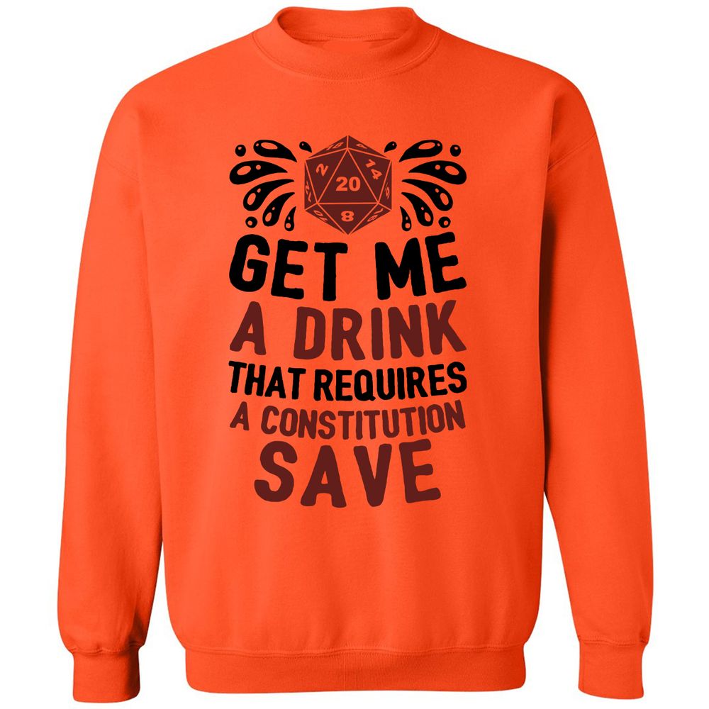 Classic Unisex Sweatshirt - 5L23ULCP - Orange - 10